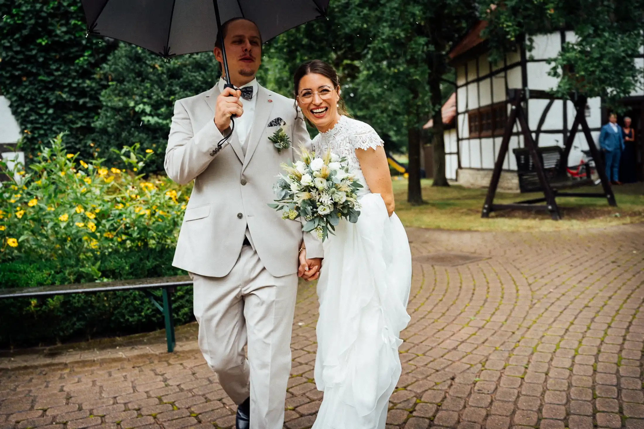 Hochzeit, Das Gastliche Dorf, Hirtenkapelle, standesamtliche Trauung, Braut, Bräutigam, Hochzeitsfotograf, Delbrück